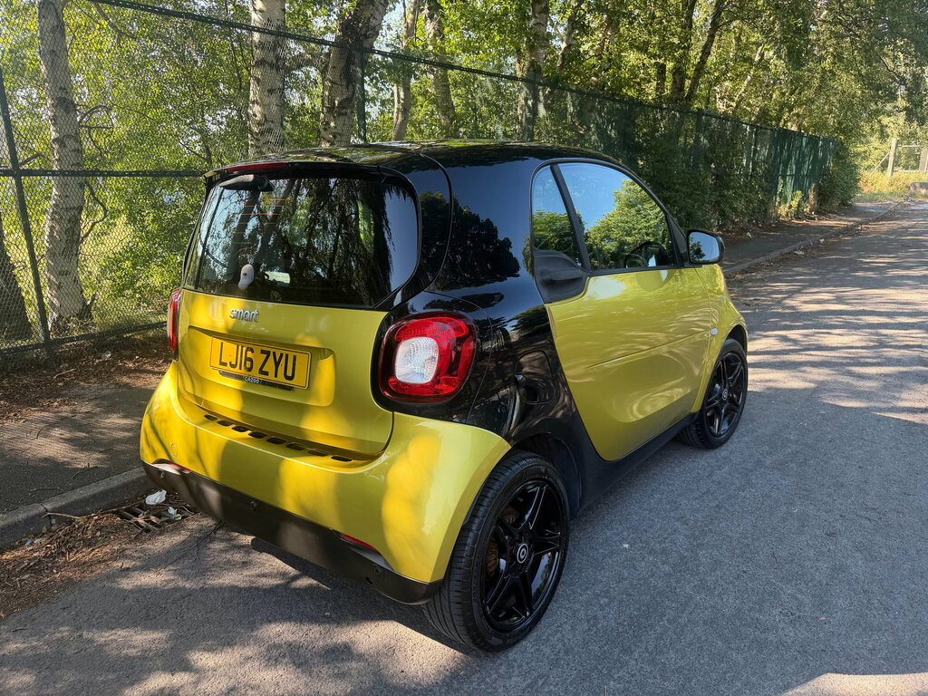 Smart Fortwo Coupe 1.0 Prime Premium Coupe Twinamic Euro Yellow #4