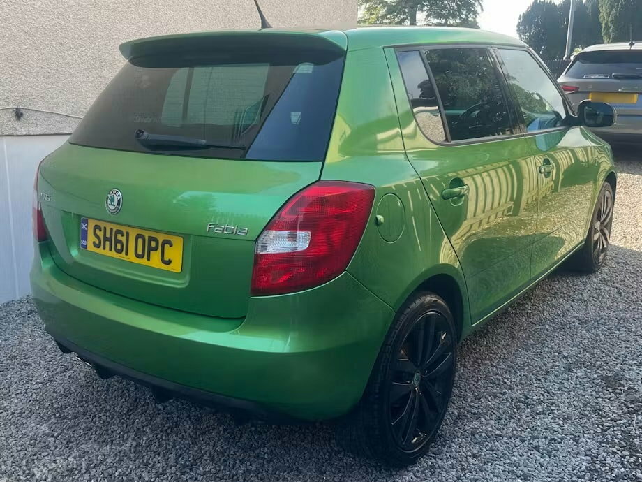 Skoda Fabia 1.4 Tsi Vrs S2000 Hatchback Dsg Euro 5 Green #2