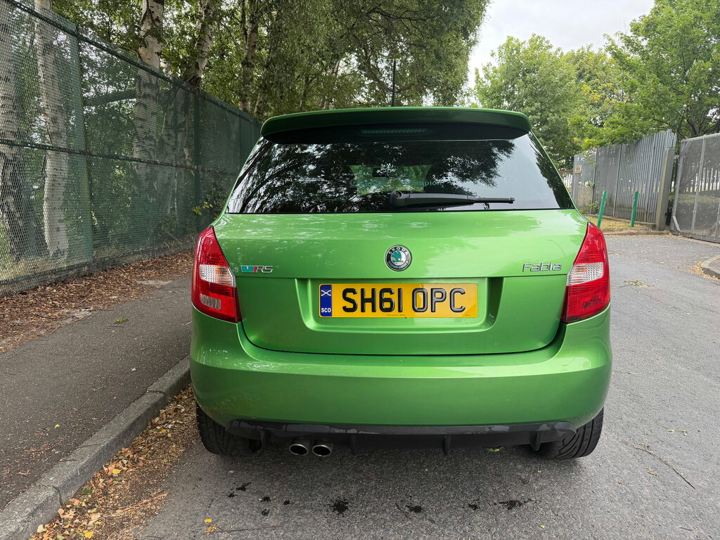 Skoda Fabia 1.4 Tsi Vrs S2000 Hatchback Dsg Euro 5 Green #5