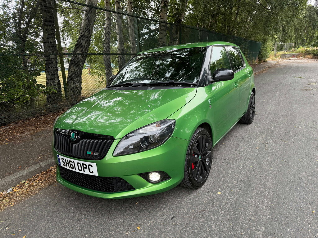 Skoda Fabia 1.4 Tsi Vrs S2000 Hatchback Dsg Euro 5 Green #6