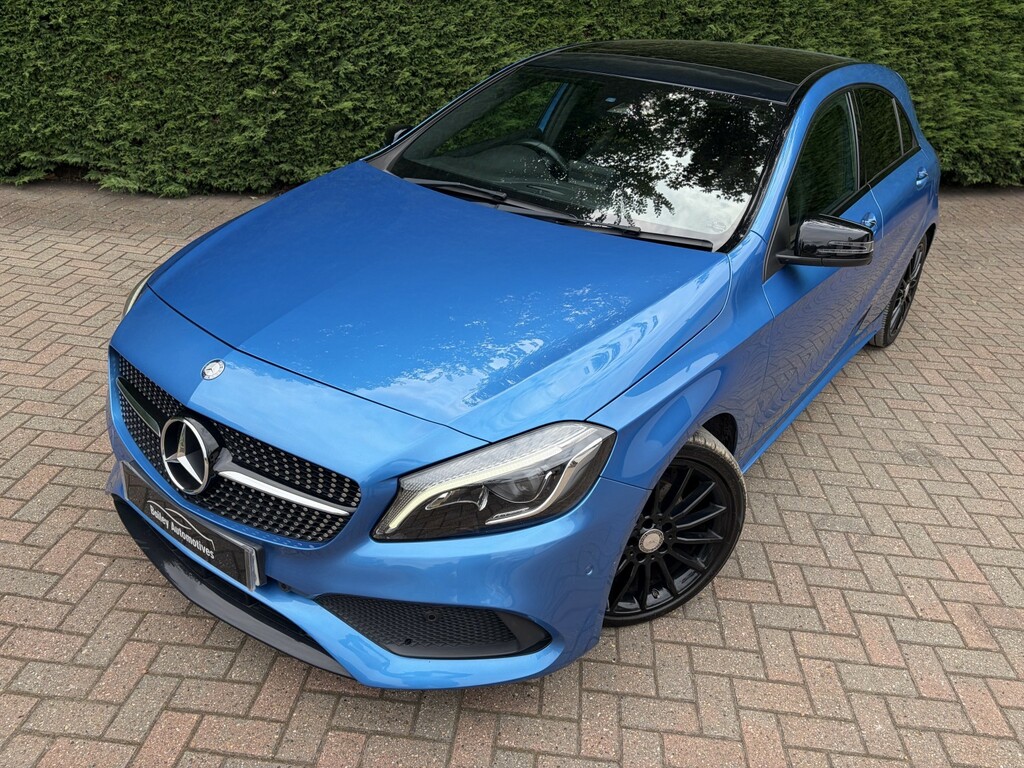 Mercedes-Benz A Class 2.1 A200d Amg Line Blue #3