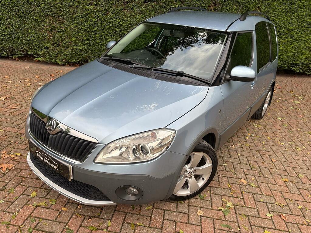 Skoda Roomster 1.2 Tsi Scout Blue #3
