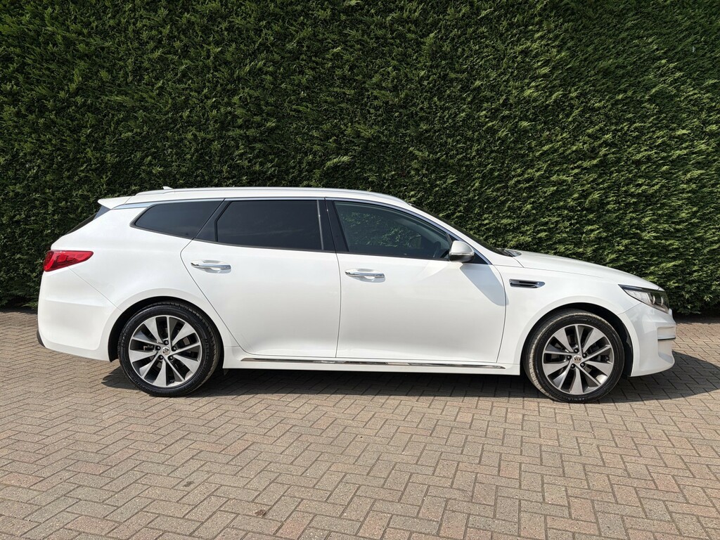 Kia Optima 1.7 Crdi 3 White #4