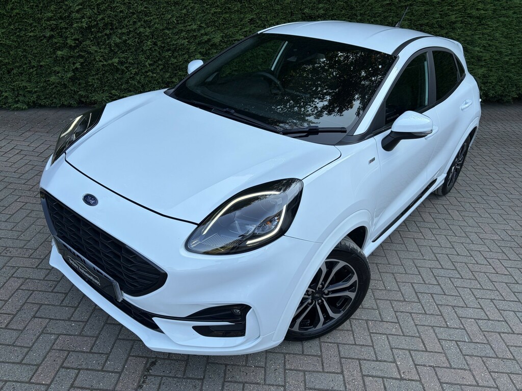 Ford Puma 1.0 Puma St-line 1.0L Ecoboost 125Ps Mhev F White #3