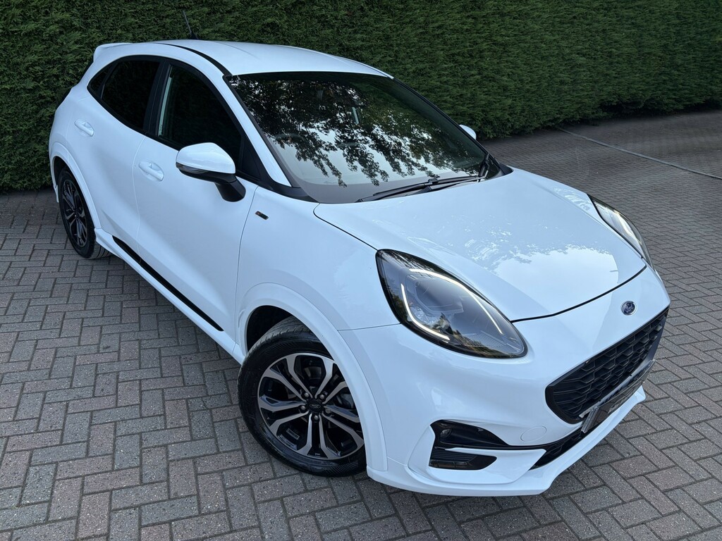 Ford Puma 1.0 Puma St-line 1.0L Ecoboost 125Ps Mhev F White