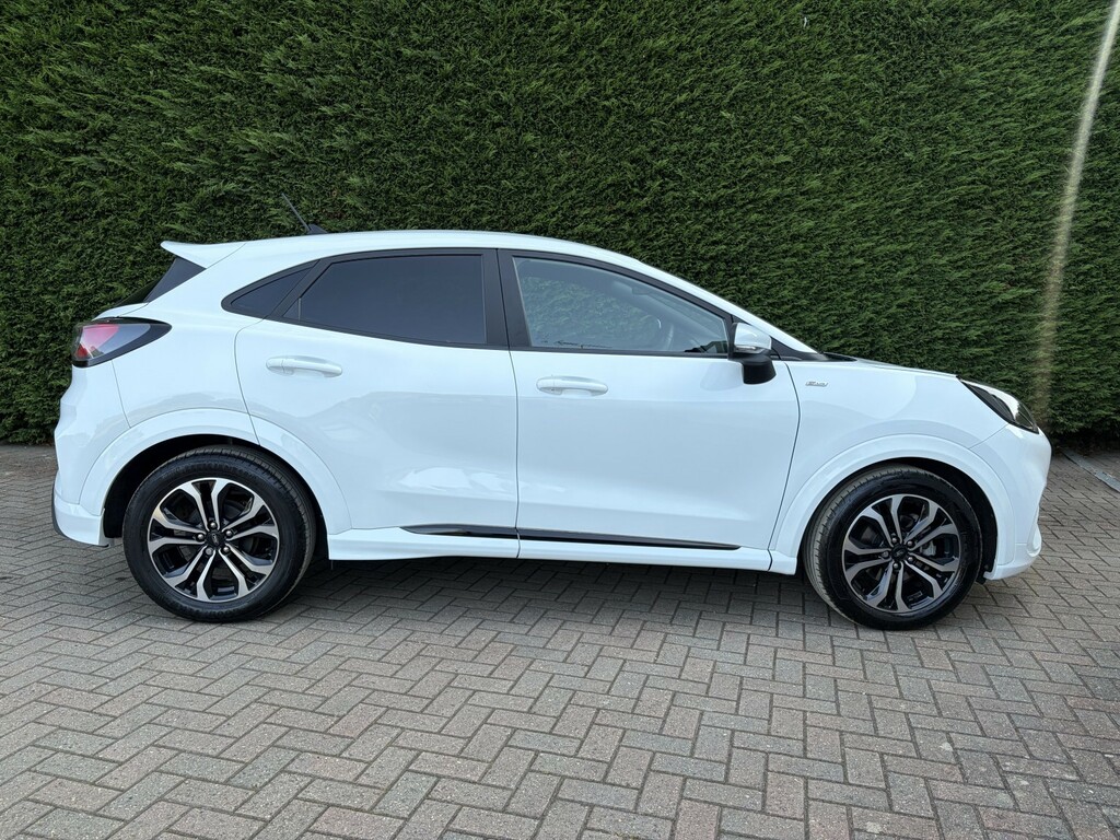 Ford Puma 1.0 Puma St-line 1.0L Ecoboost 125Ps Mhev F White #4