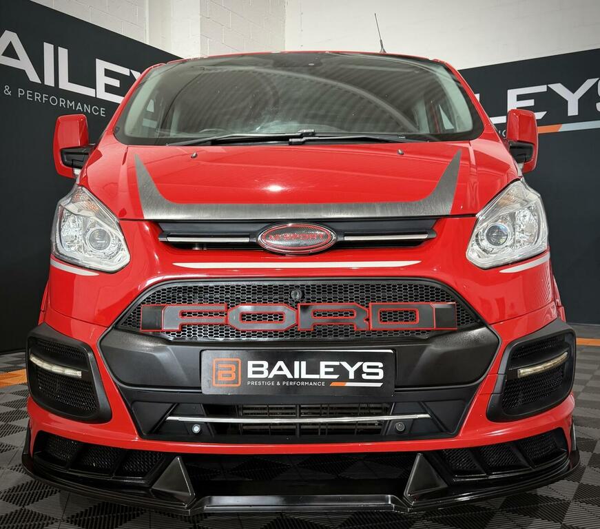 Ford Transit Custom 2.0 Tdci 290 Limited L1 H1 6Dr 201717 SA17JBS Red #3