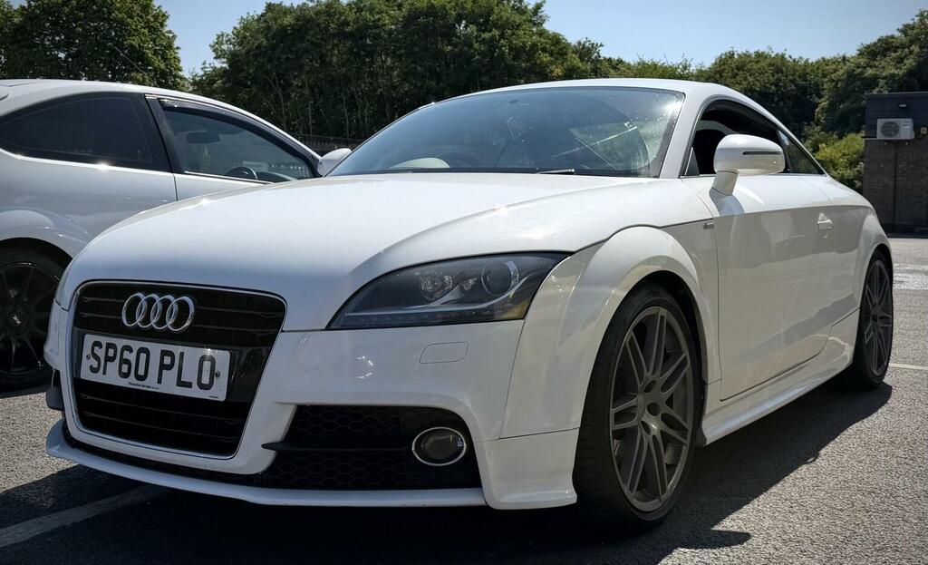 Audi TT 2.0 Tfsi S Line Euro 5 Ss White #2