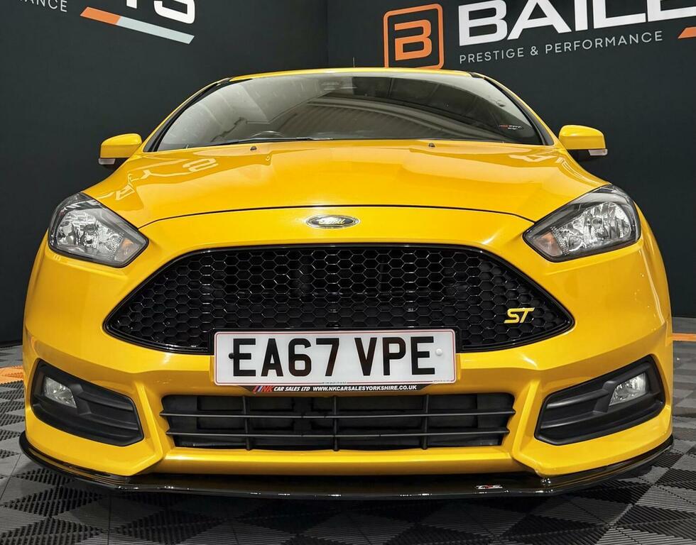 Ford Focus 2.0 Tdci St-2 Euro 6 Ss EA67VPE Yellow #3