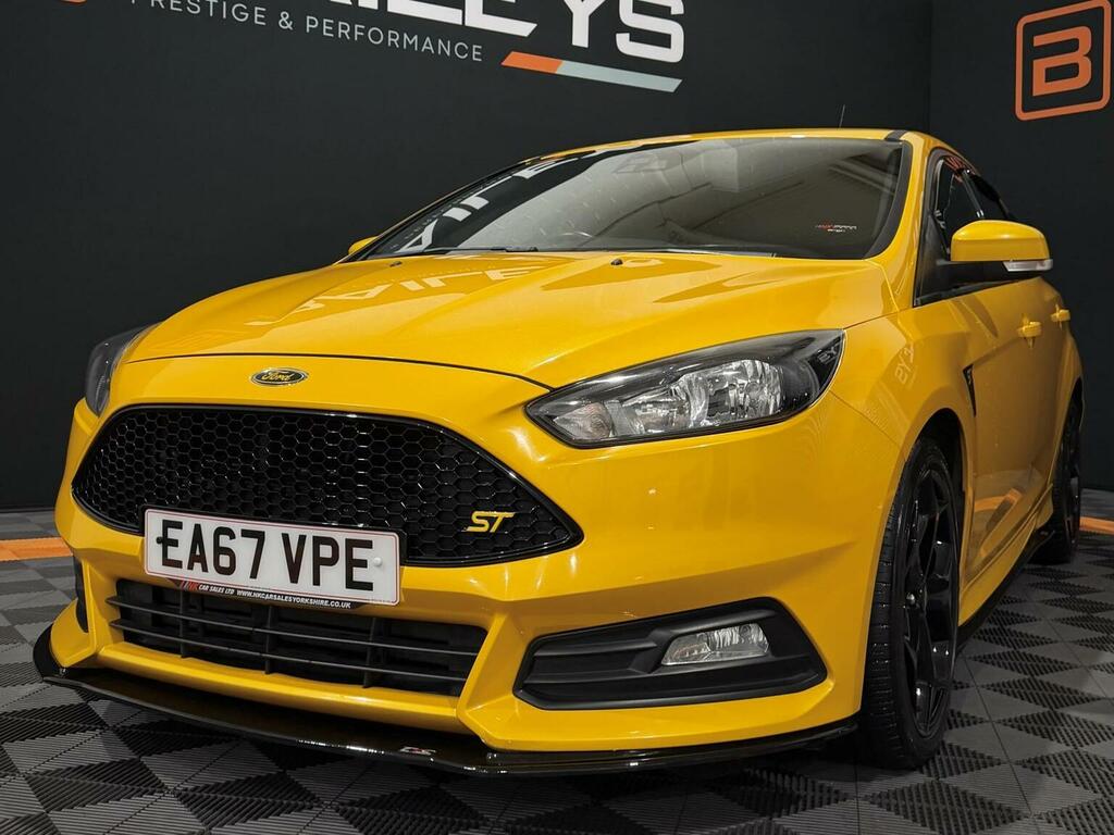 Ford Focus 2.0 Tdci St-2 Euro 6 Ss EA67VPE Yellow #5