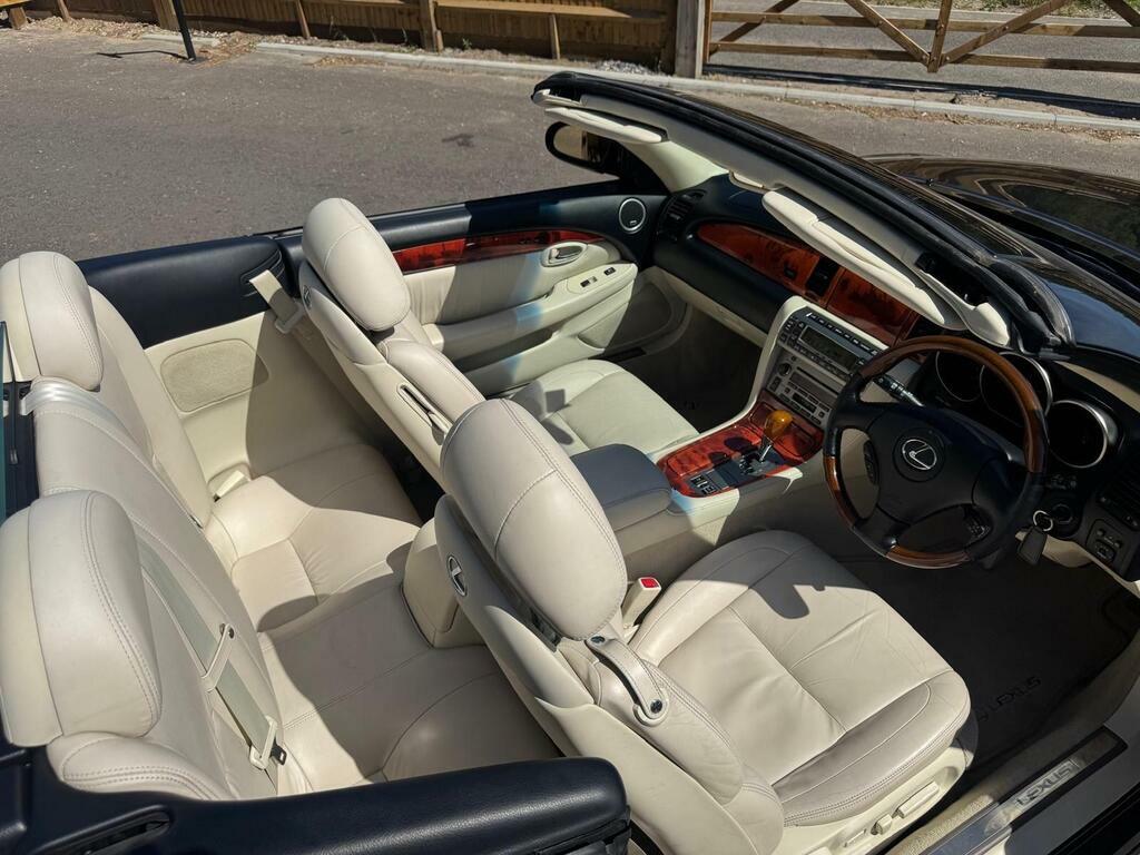 Lexus SC Convertible Red #17
