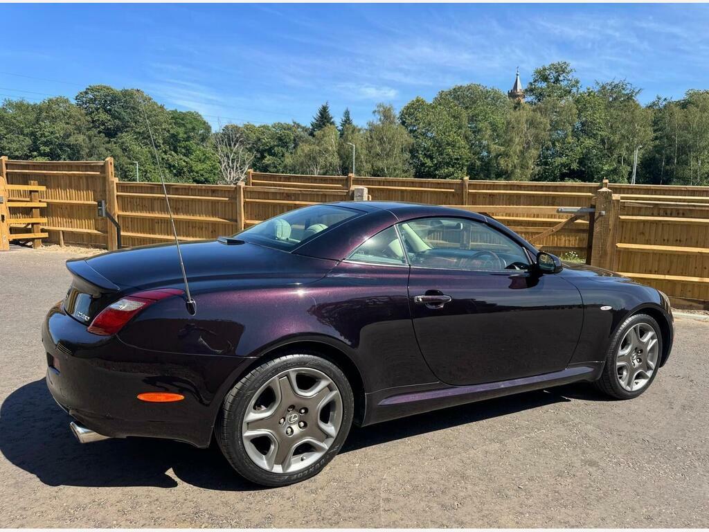 Lexus SC Convertible Red #11