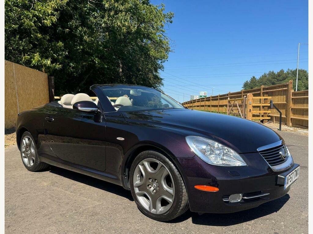 Lexus SC Convertible Red #7