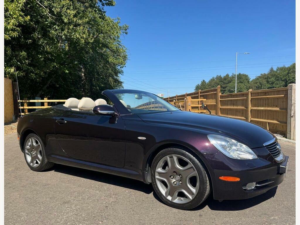 Lexus SC Convertible Red #9