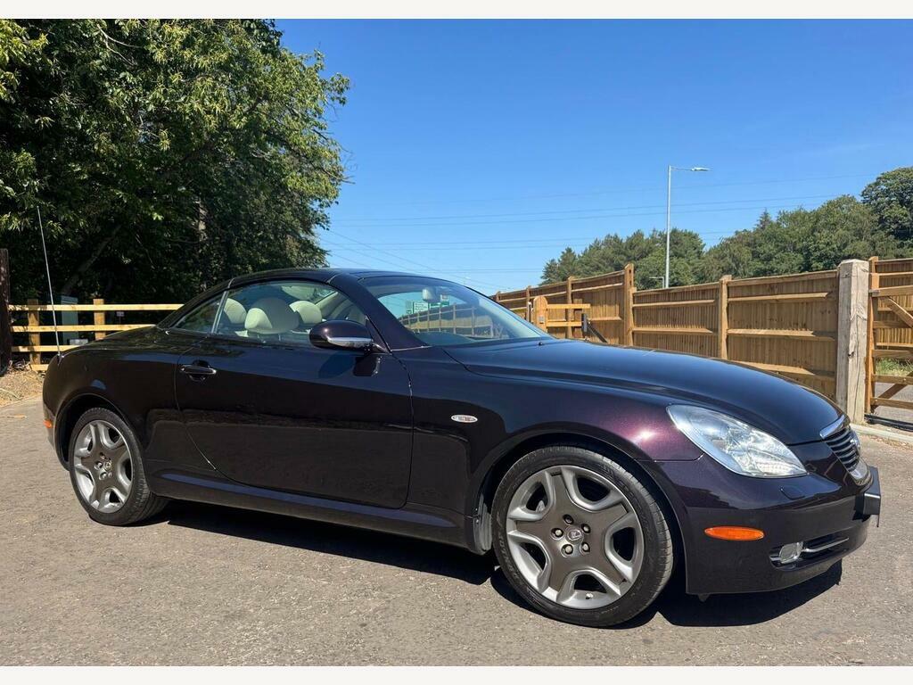 Lexus SC Convertible Red #12