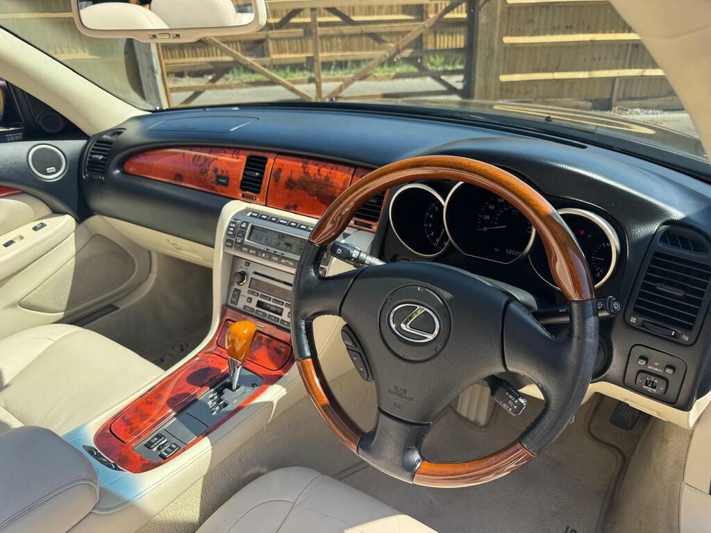 Lexus SC Convertible Red #20