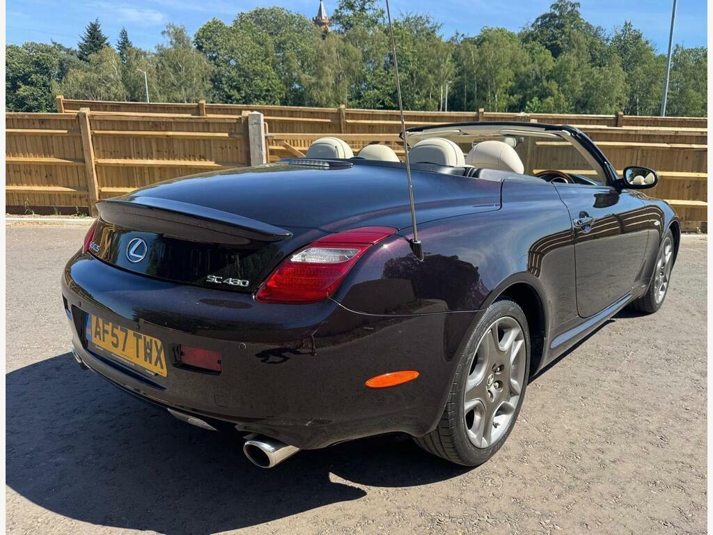 Lexus SC Convertible Red #10