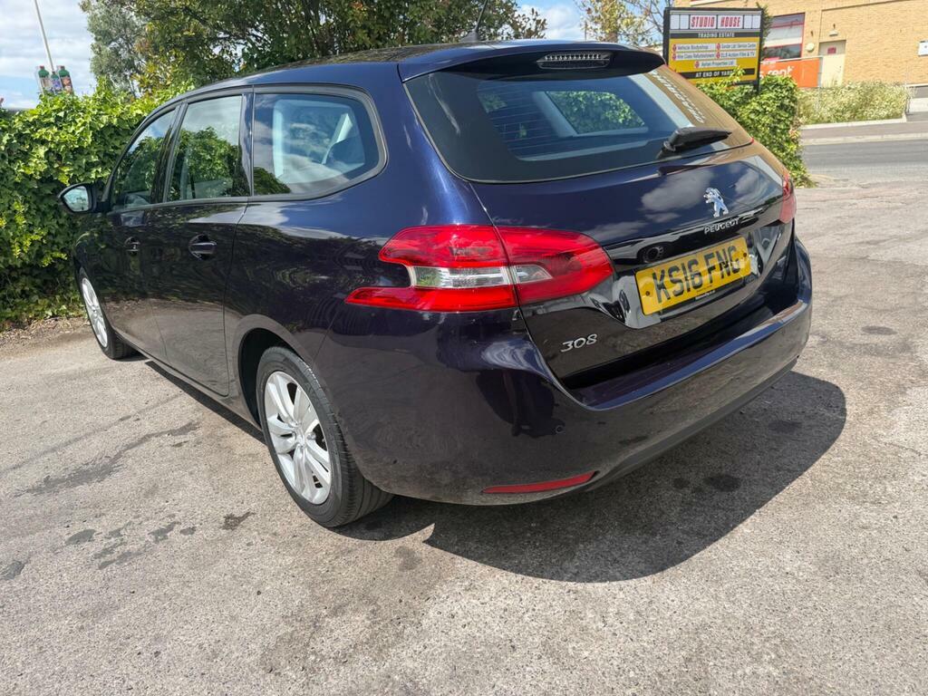 Peugeot 308 SW 1.2 Puretech Active Euro 6 S S Blue #4
