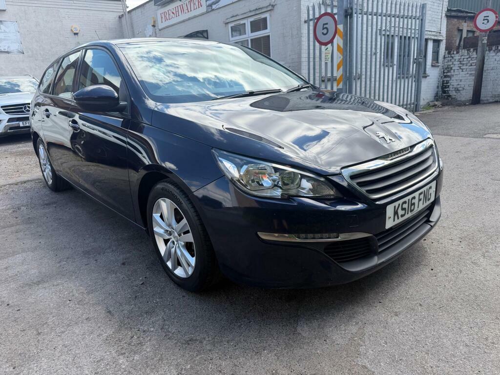 Peugeot 308 SW 1.6 Bluehdi 120 Active White #19