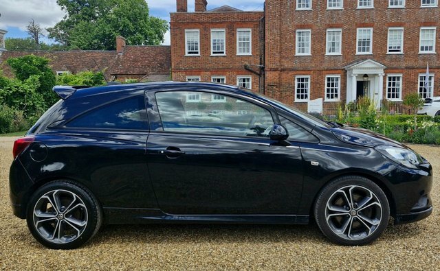 Vauxhall Corsa 1.4I Turbo Black Edition LK18YNW Black #3