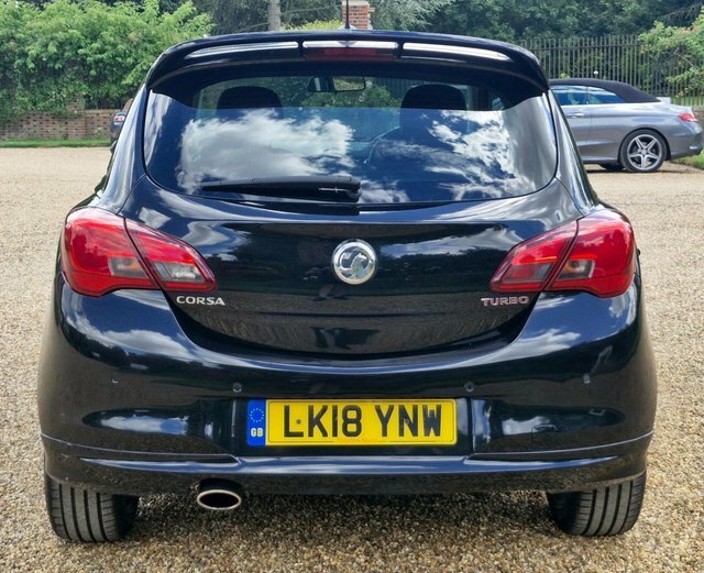 Vauxhall Corsa 1.4I Turbo Black Edition LK18YNW Black #5