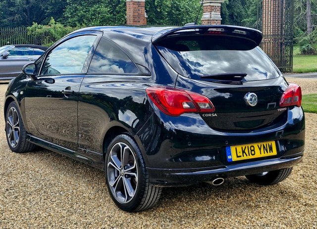 Vauxhall Corsa 1.4I Turbo Black Edition LK18YNW Black #6