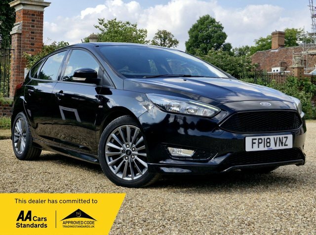 Ford Focus 1.0T Ecoboost St-line Hatchback Black