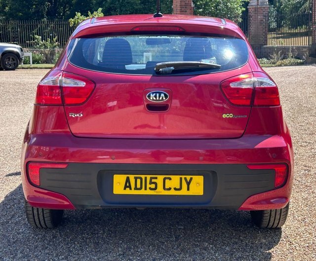 Kia RIO 1.25 Sr7 Hatchback Red #6