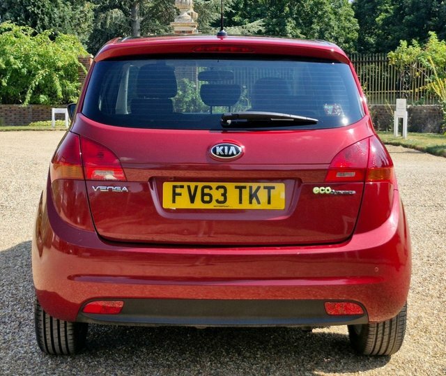 Kia Venga 1.6 Ecodynamics 3 Mpv Red #4