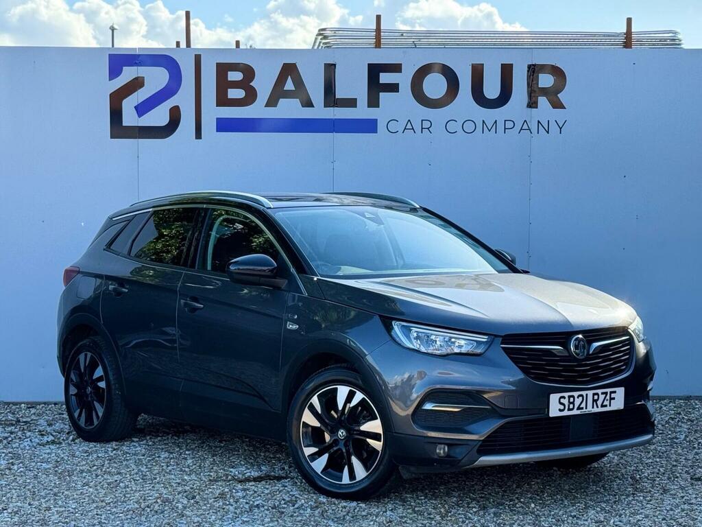 Vauxhall Grandland X 1.2 Turbo Griffin Edition Euro 6 Ss SB21RZF Grey