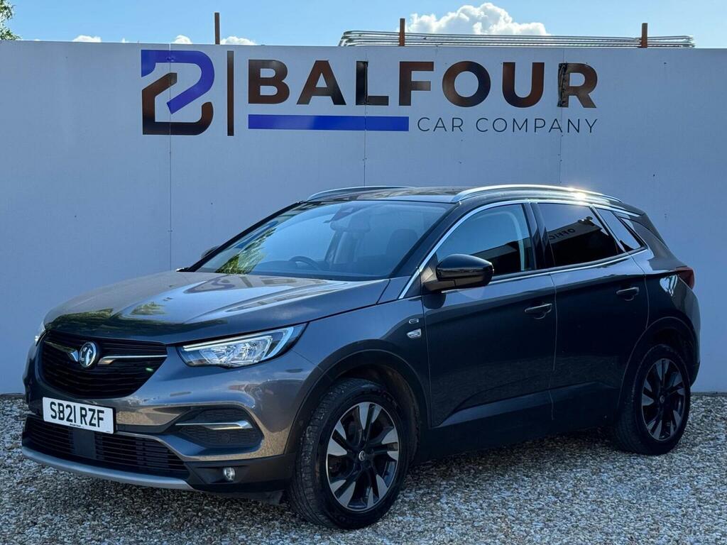 Vauxhall Grandland X 1.2 Turbo Griffin Edition Euro 6 Ss SB21RZF Grey #3