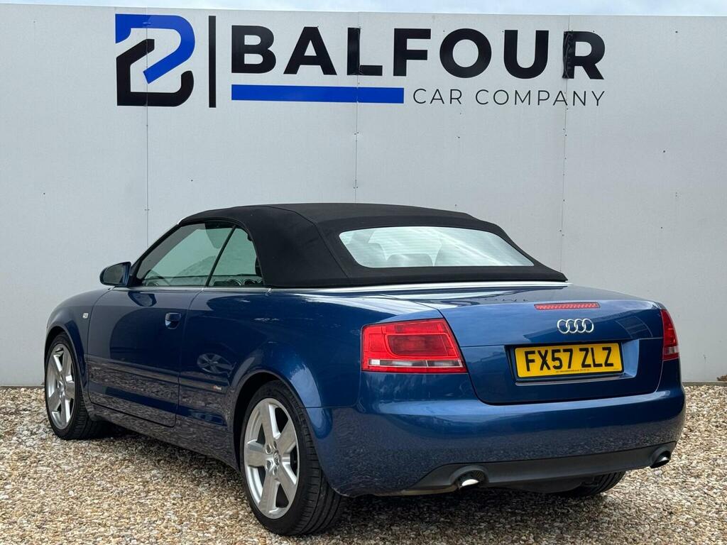 Audi A4 Cabriolet 2.0 Tdi S Line Blue #5