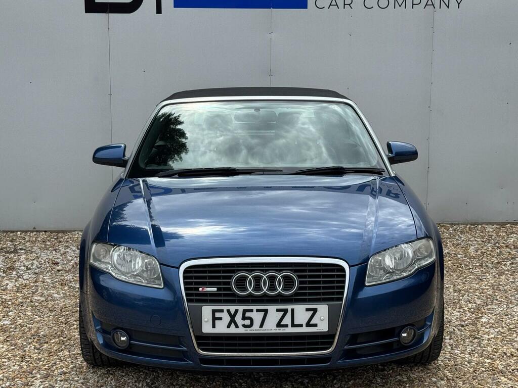 Audi A4 Cabriolet 2.0 Tdi S Line Blue #3