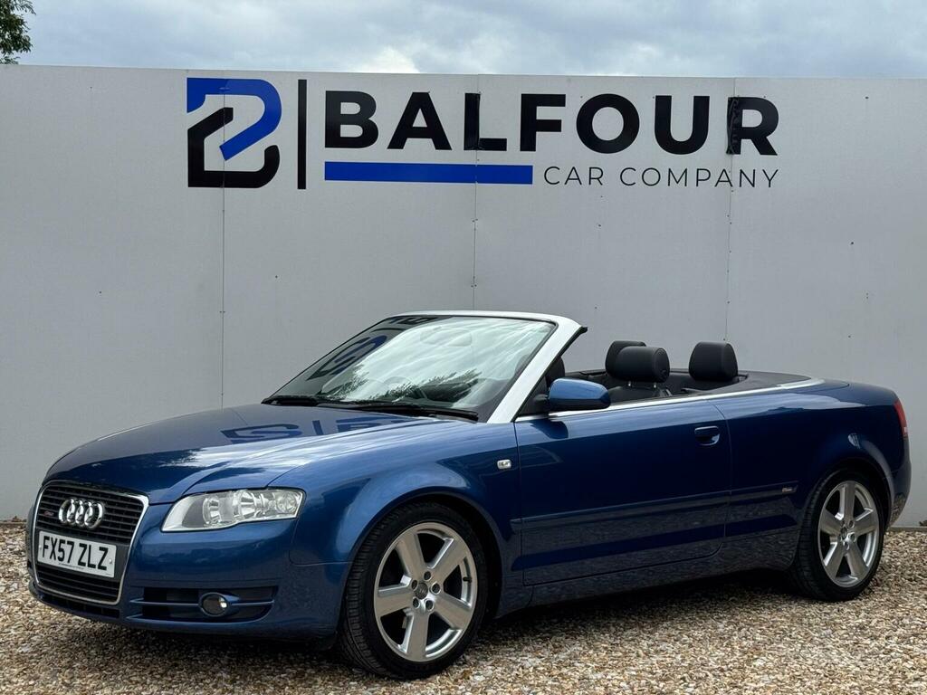 Audi A4 Cabriolet 2.0 Tdi S Line Blue #6