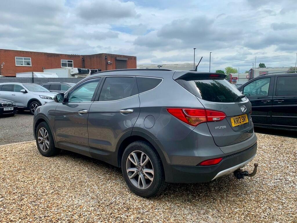 Hyundai Santa Fe 2.2 Crdi Premium 4Wd Euro 5 5 Seat Silver #4