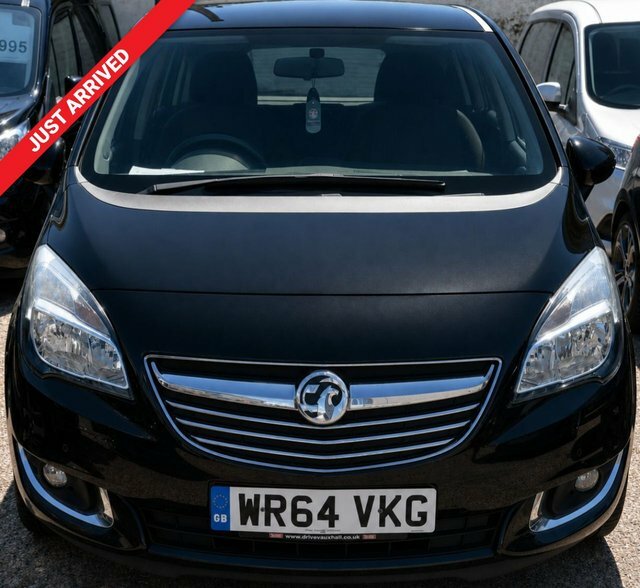 Vauxhall Meriva 1.4I Tech Line Mpv Euro 6 100 P Black