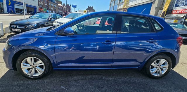 Volkswagen Polo 1.0 Tsi Gpf Se Hatchback Euro 6 LL19KVS Blue #4
