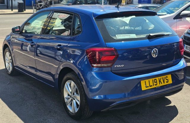 Volkswagen Polo 1.0 Tsi Gpf Se Hatchback Euro 6 LL19KVS Blue #5