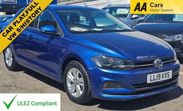 Volkswagen Polo 1.0 Tsi Gpf Se Hatchback Euro 6 LL19KVS Blue