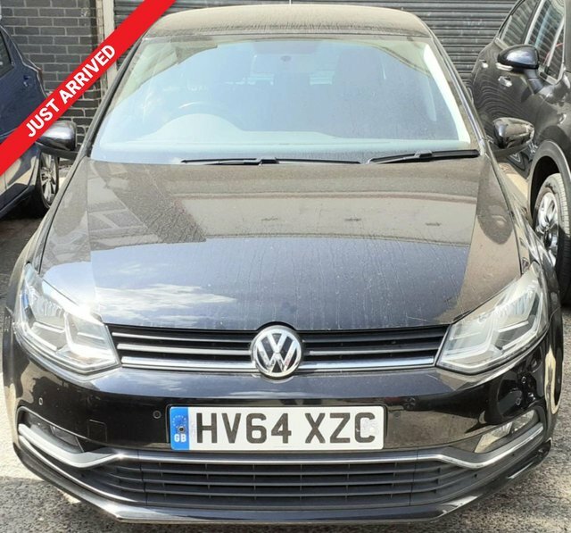 Volkswagen Polo 1.2 Tsi Bluemotion Tech Sel Hatchback M HV64XZC Black