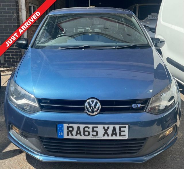 Volkswagen Polo 1.4 Tsi Bluemotion Tech Act Bluegt Hatchback P Blue