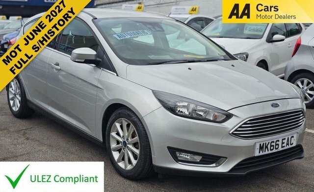 Ford Focus 1.0T Ecoboost Titanium Hatchback Pet Silver