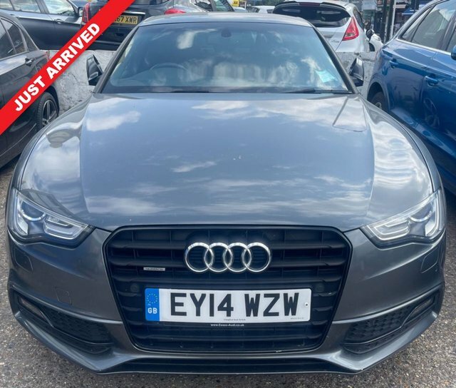 Audi A5 2.0 Tfsi Black Edition Sportback Pet EY14WZW Black