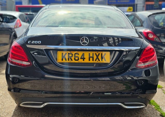 Mercedes-Benz C Class 2.0 C200 Sport Saloon 7G-tron Black #6