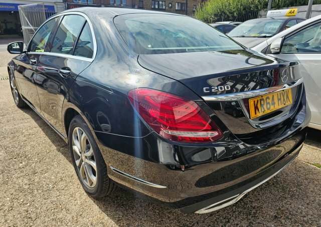 Mercedes-Benz C Class 2.0 C200 Sport Saloon 7G-tron Black #5