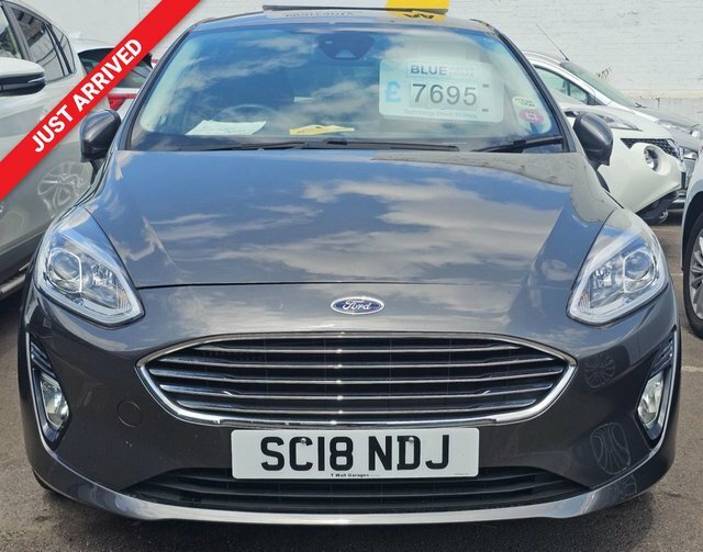 Ford Fiesta 1.0T Ecoboost Titanium Hatchback SC18NDJ Grey