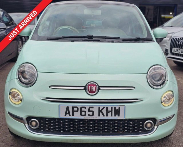Fiat 500 1.2 Lounge Hatchback Euro 6 Ss Green