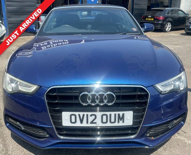 Audi A5 2.0 Tfsi S Line Convertible M Blue