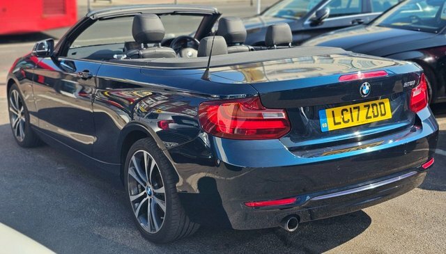 BMW 2 Series 1.5 218I Sport Convertible Eu Blue #4