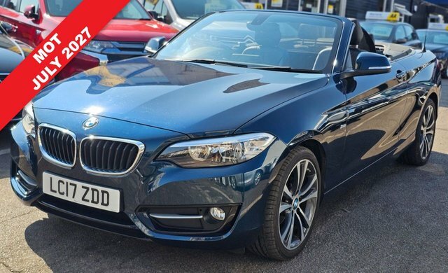 BMW 2 Series 1.5 218I Sport Convertible Eu Blue #3